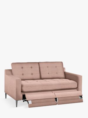 John Lewis Draper II Medium 2 Seater Motion Sofa, Metal Leg